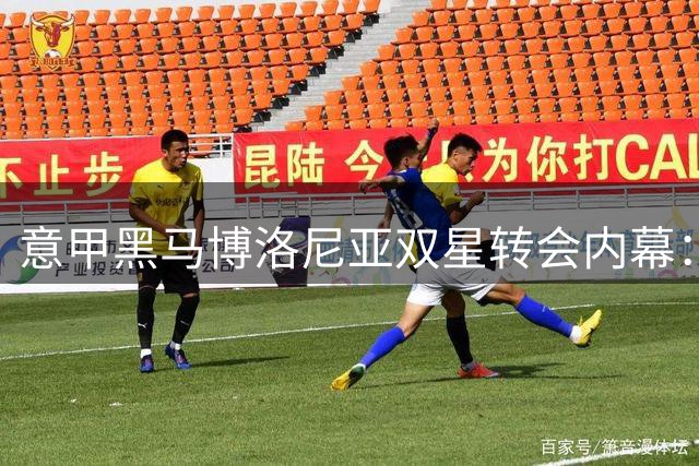 意甲黑马博洛尼亚双星转会内幕：9250万收入仅入账半数